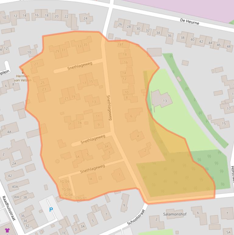 Kaart van postcodegebied 7255CE.