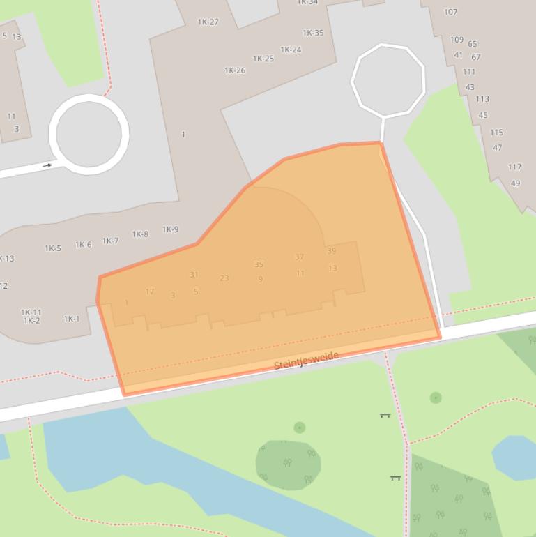 Kaart van postcodegebied 7255DP.