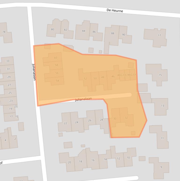 Kaart van postcodegebied 7255EG.