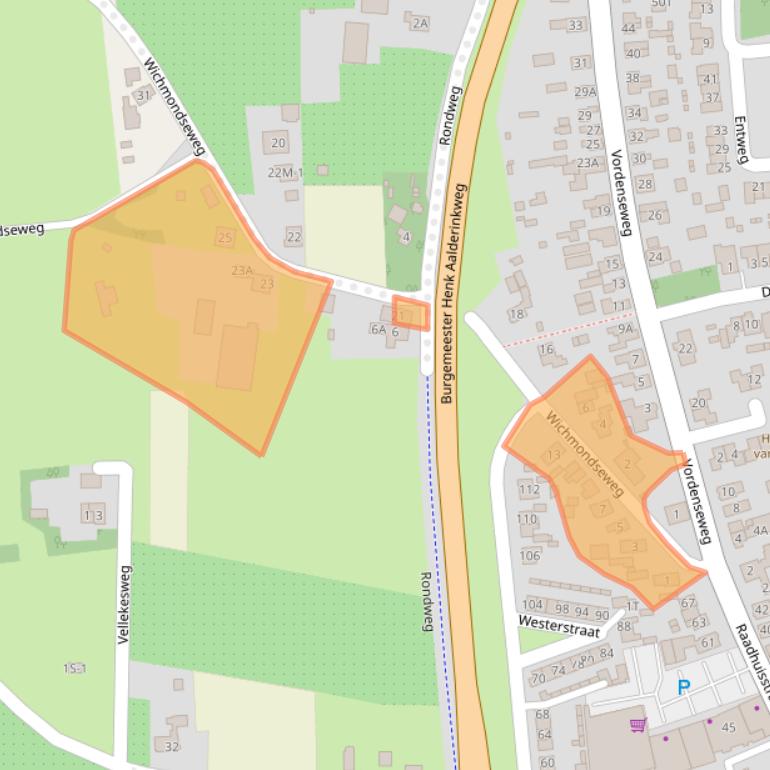 Kaart van postcodegebied 7255KX.