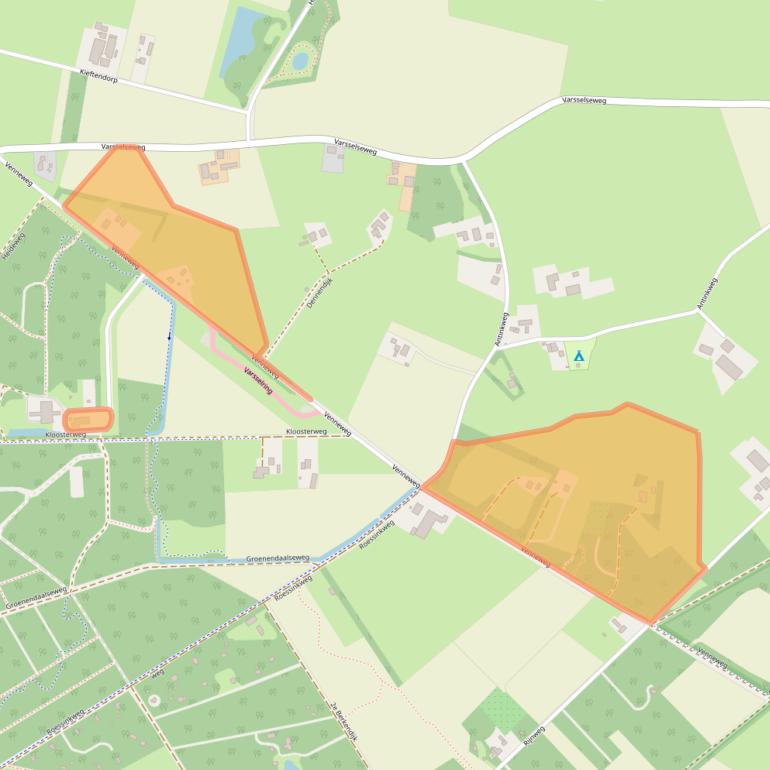 Kaart van postcodegebied 7255NX.