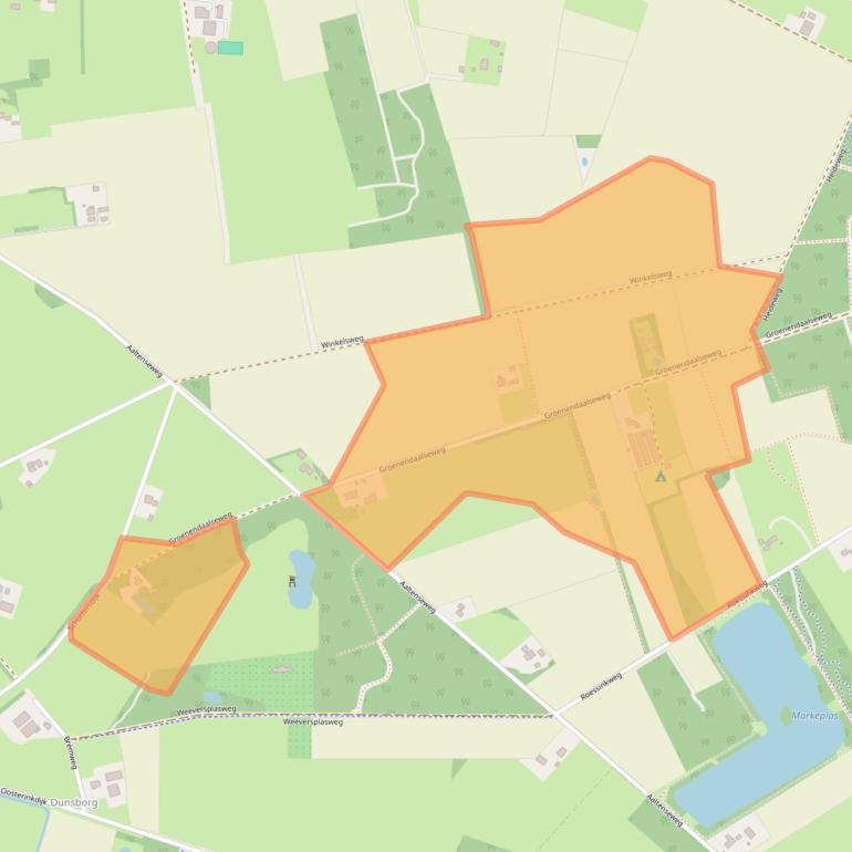 Kaart van postcodegebied 7255PB.