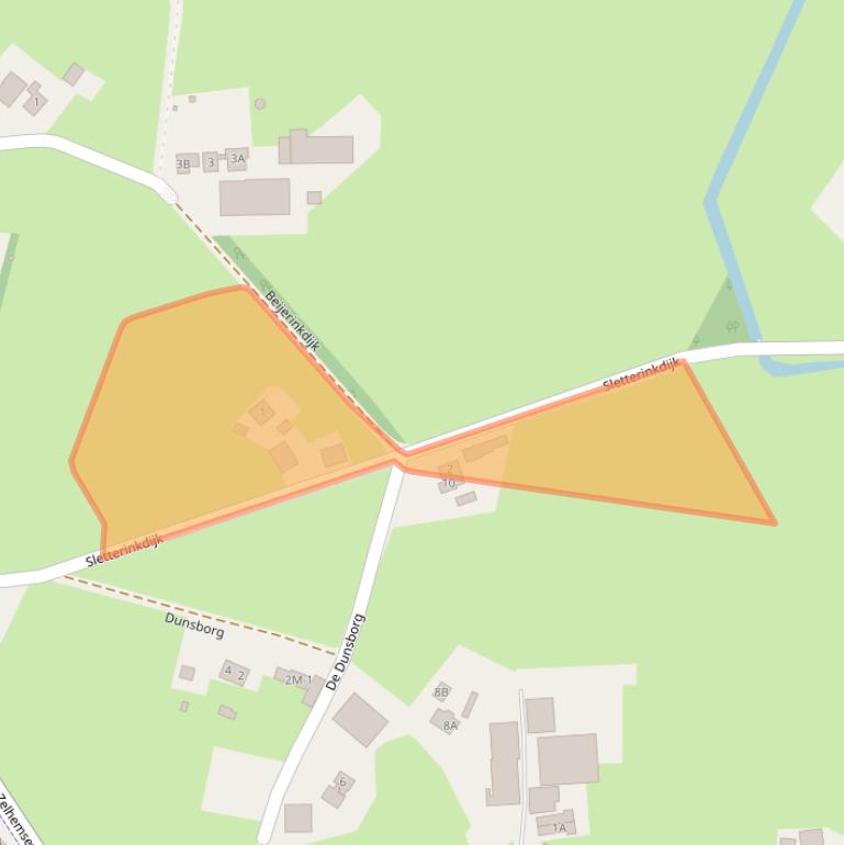 Kaart van postcodegebied 7255PJ.