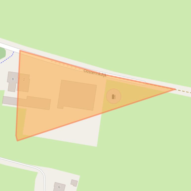 Kaart van postcodegebied 7255PL.