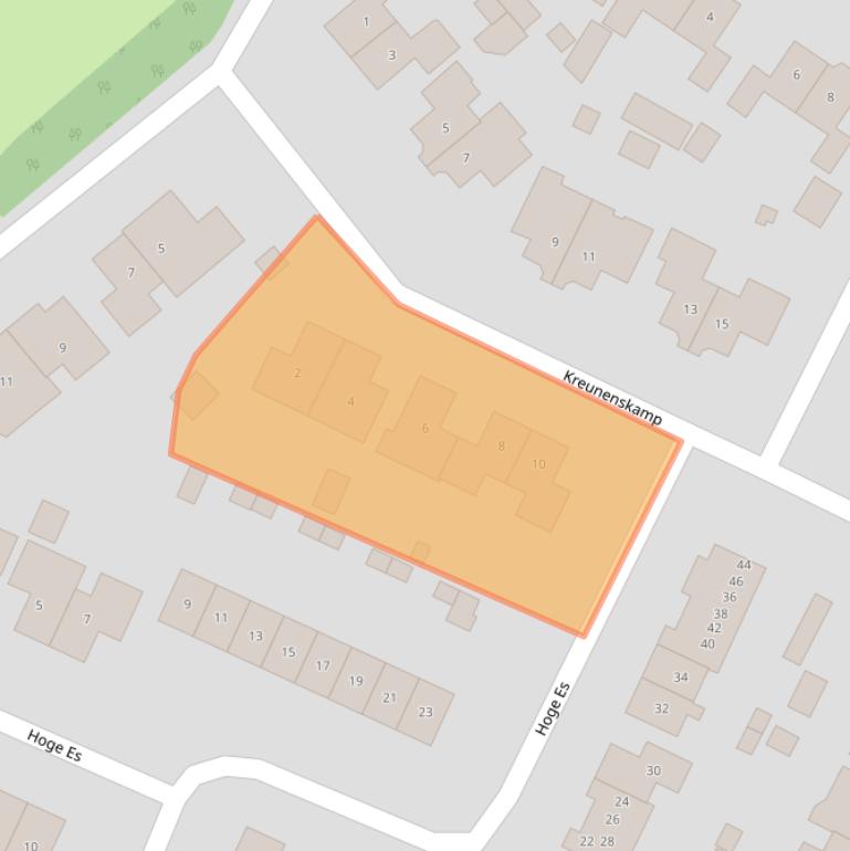 Kaart van postcodegebied 7255WD.