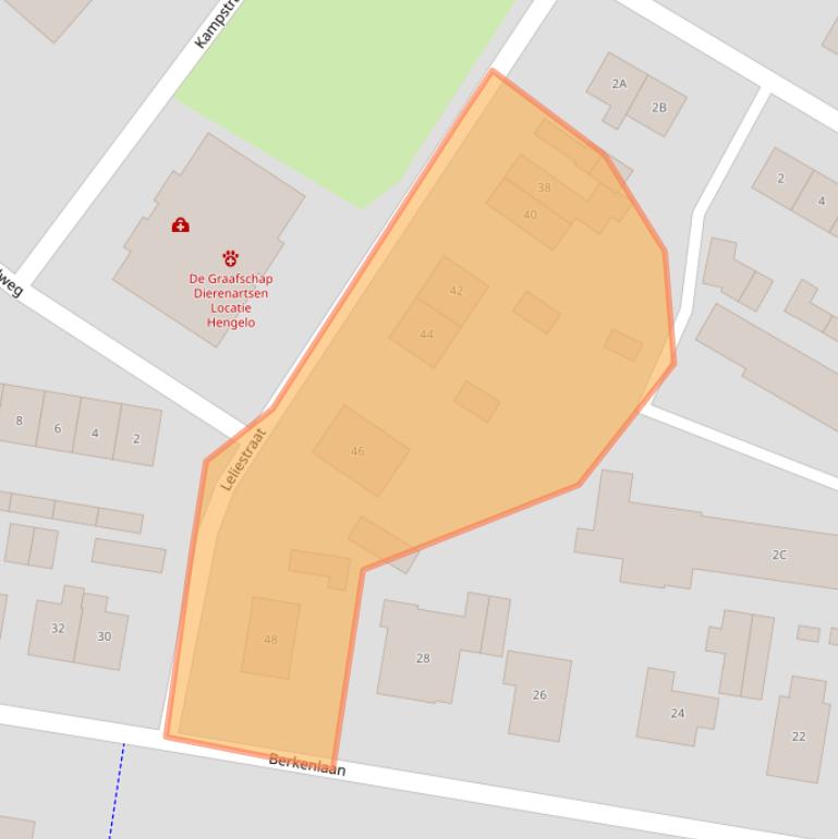 Kaart van postcodegebied 7255XP.