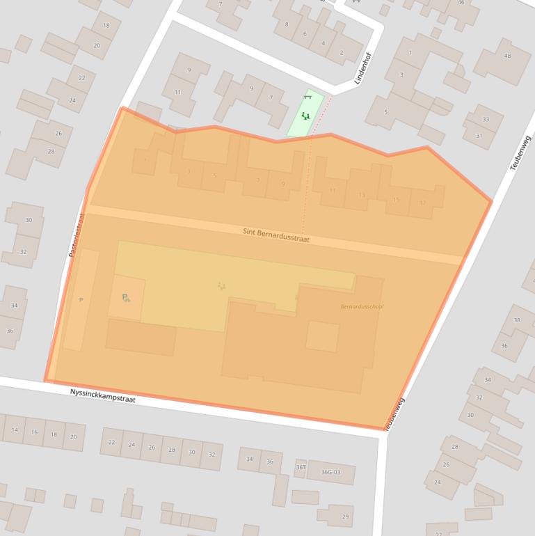 Kaart van postcodegebied 7256AP.