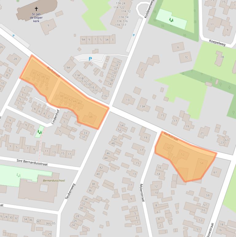 Kaart van postcodegebied 7256AT.