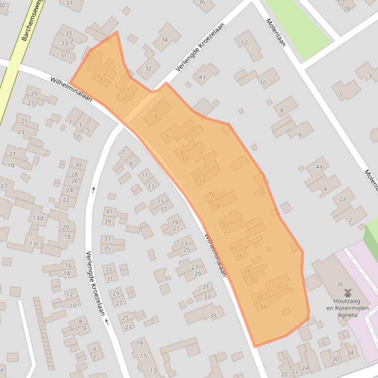 Kaart van postcodegebied 7261BR.