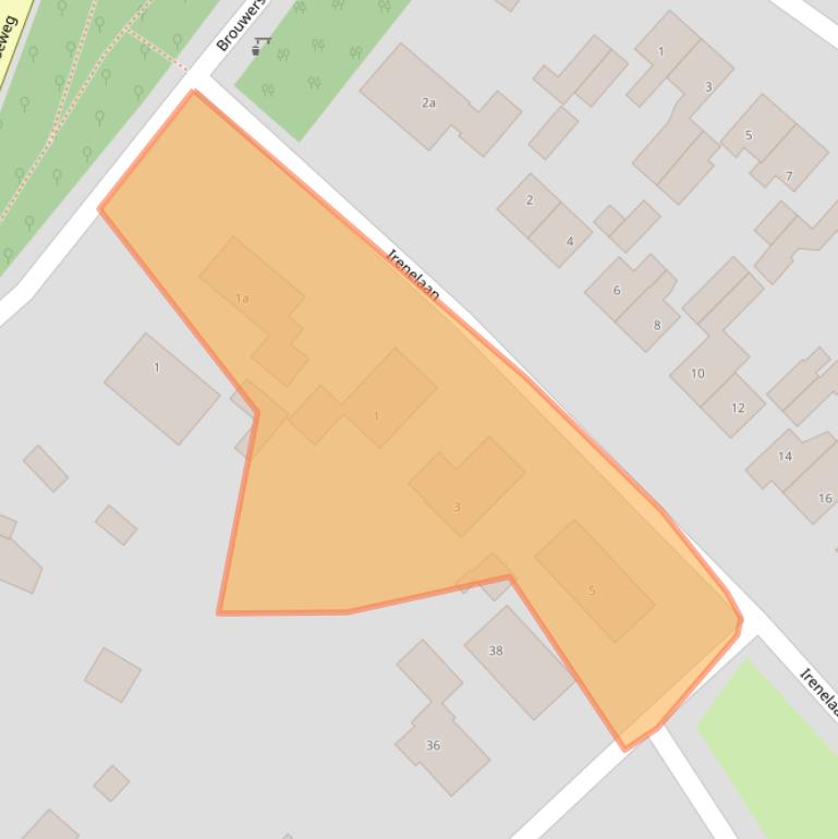 Kaart van postcodegebied 7261BT.