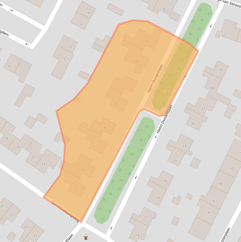 Kaart van postcodegebied 7261BX.