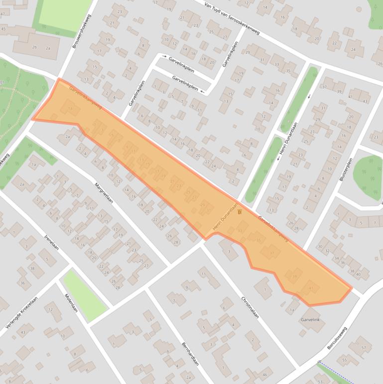 Kaart van postcodegebied 7261CG.