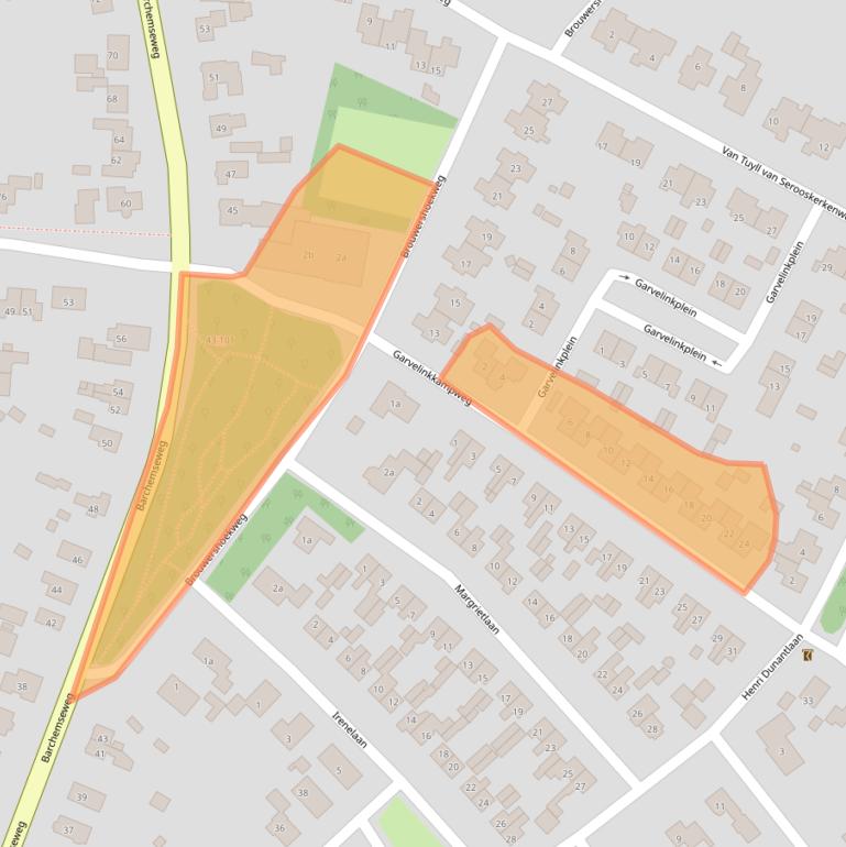 Kaart van postcodegebied 7261CH.