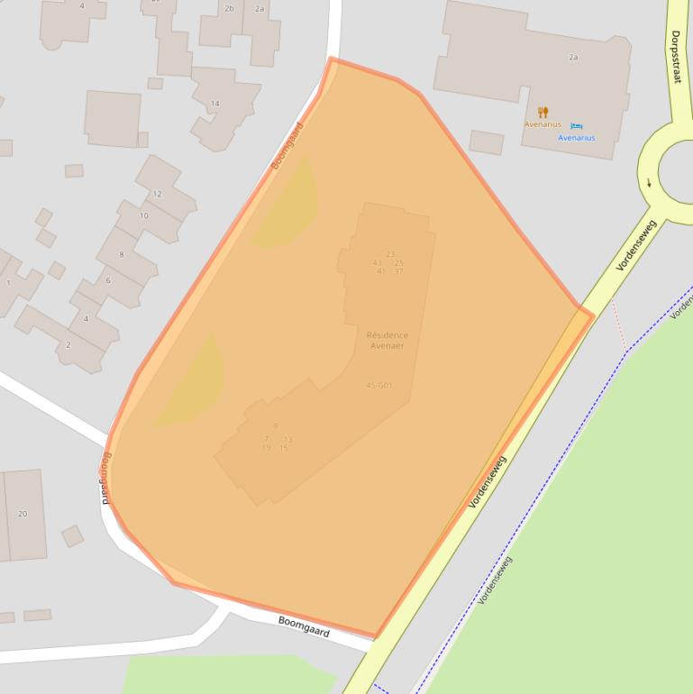 Kaart van postcodegebied 7261HA.