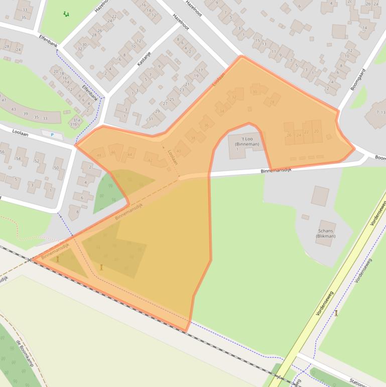 Kaart van postcodegebied 7261HT.