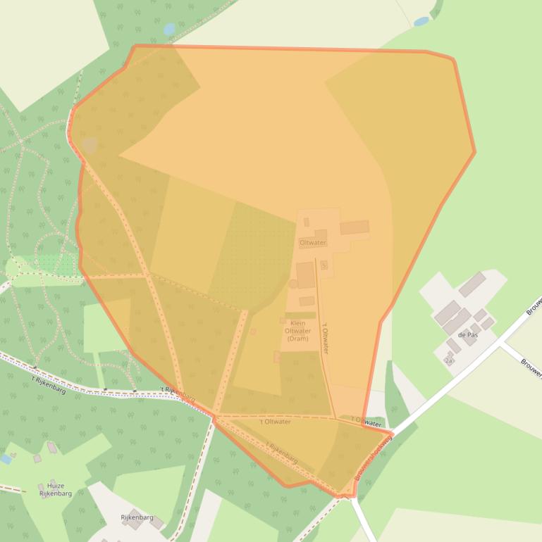 Kaart van postcodegebied 7261NC.