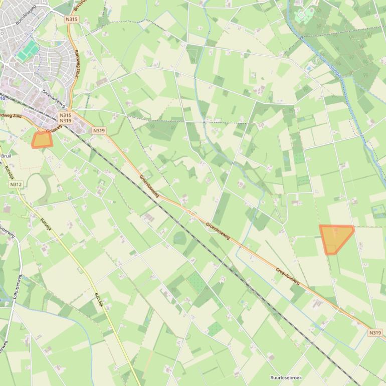 Kaart van postcodegebied 7261RK.