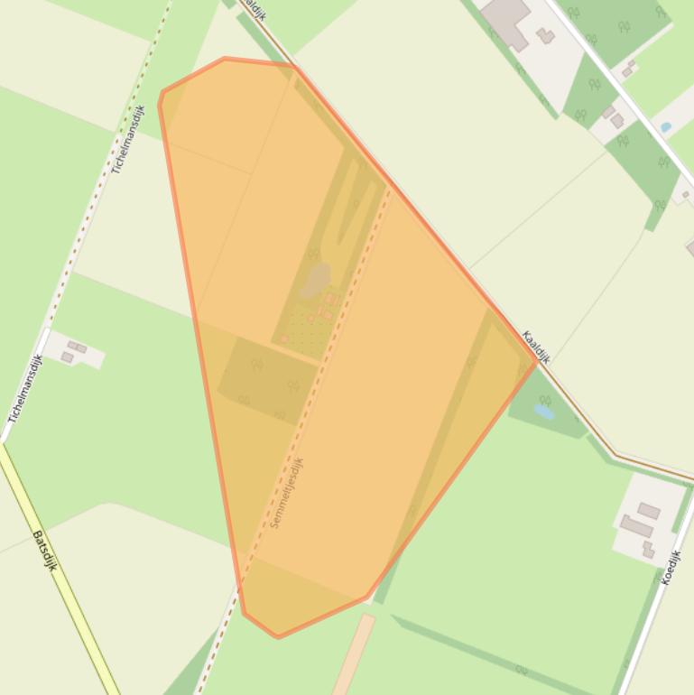 Kaart van postcodegebied 7261SJ.