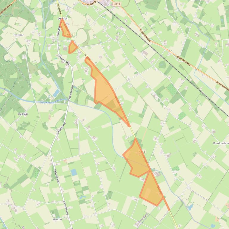 Kaart van postcodegebied 7261SN.