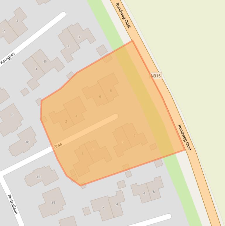 Kaart van postcodegebied 7261TB.