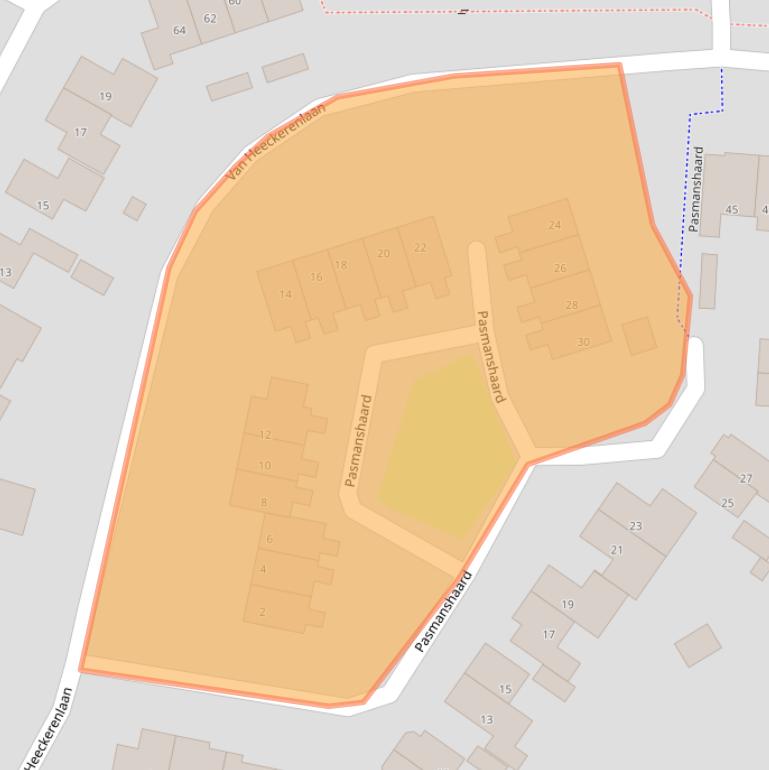 Kaart van postcodegebied 7261VM.