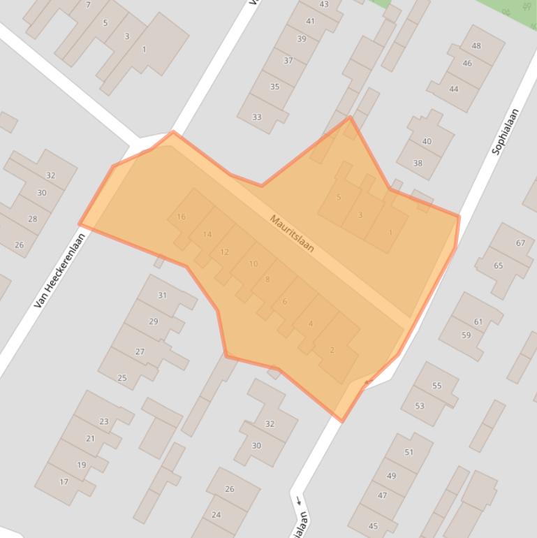 Kaart van postcodegebied 7261XL.