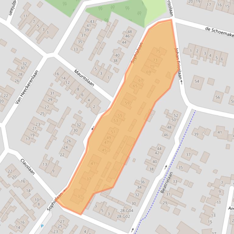 Kaart van postcodegebied 7261XR.