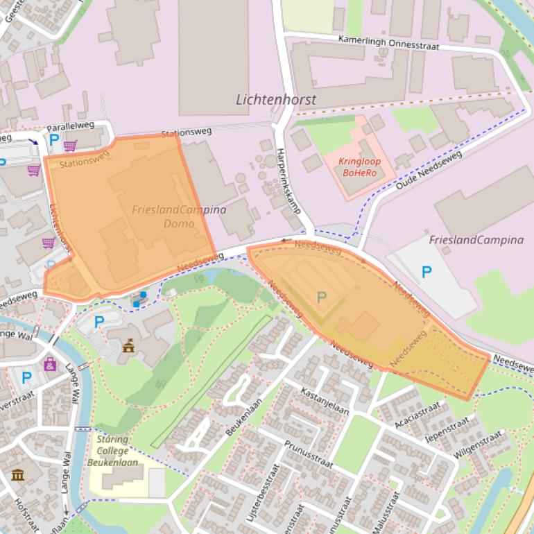 Kaart van postcodegebied 7271AB.