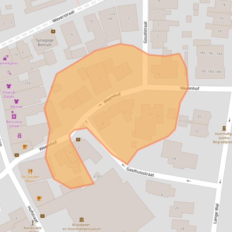 Kaart van postcodegebied 7271AL.