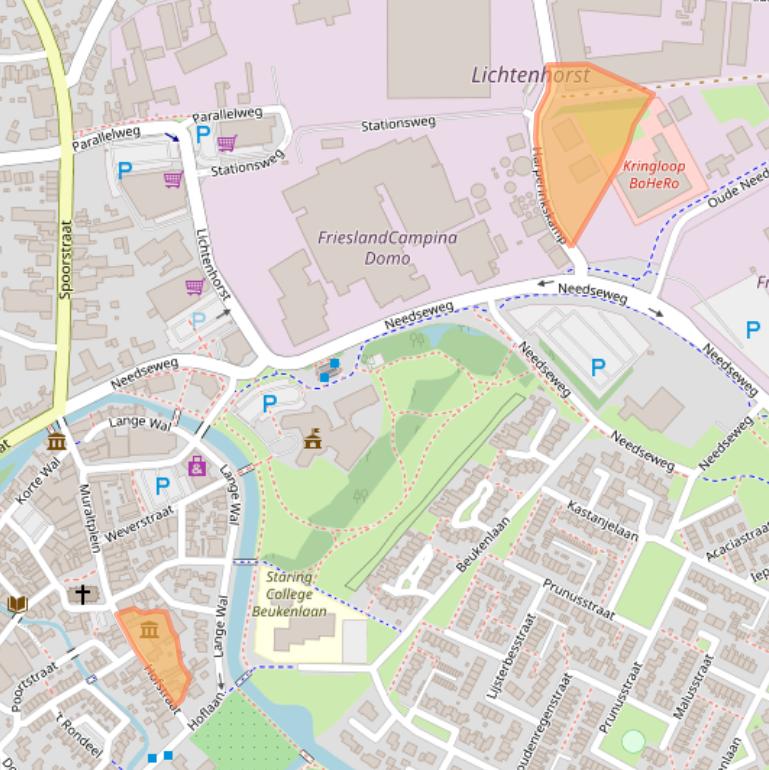 Kaart van postcodegebied 7271AP.