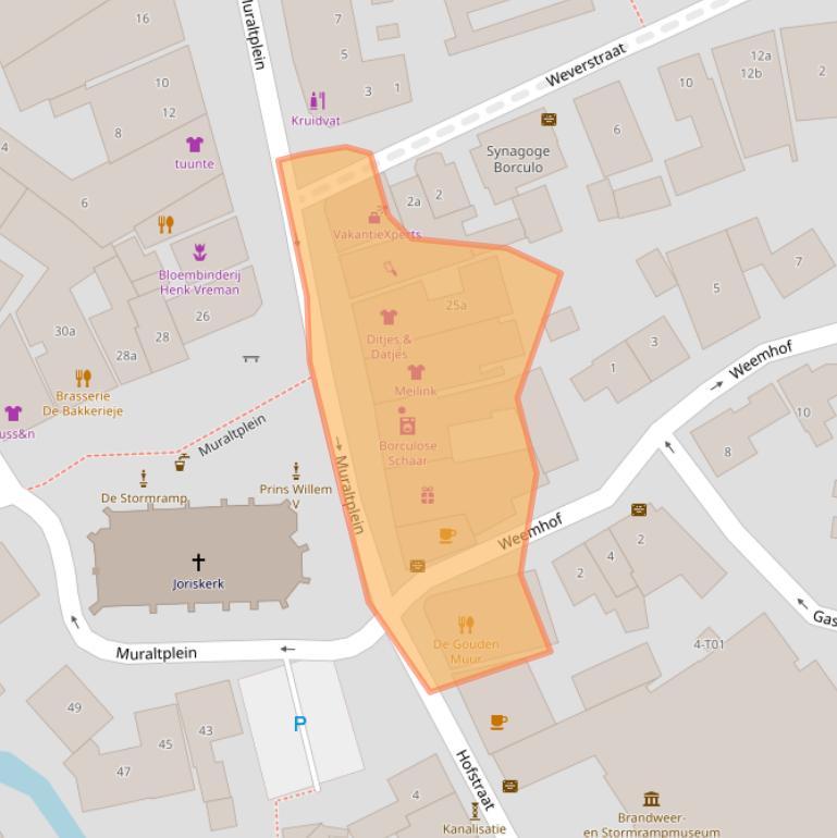 Kaart van postcodegebied 7271AT.