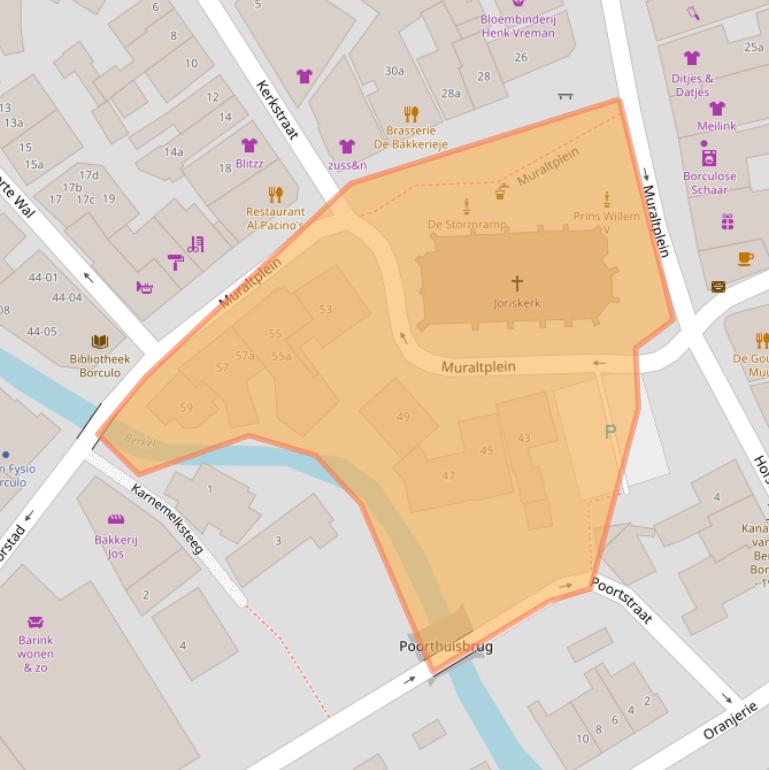 Kaart van postcodegebied 7271AV.