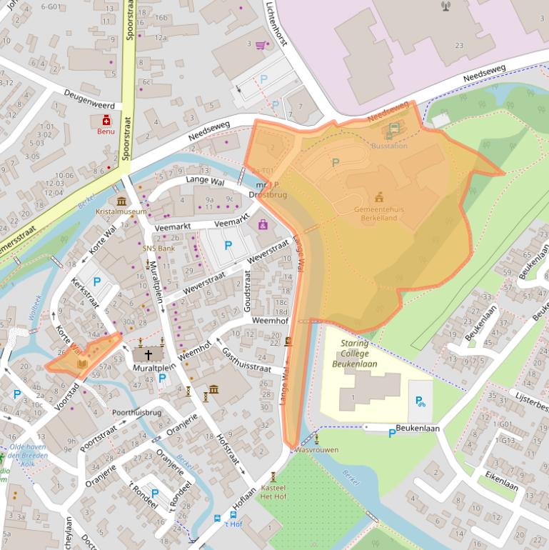 Kaart van postcodegebied 7271AX.