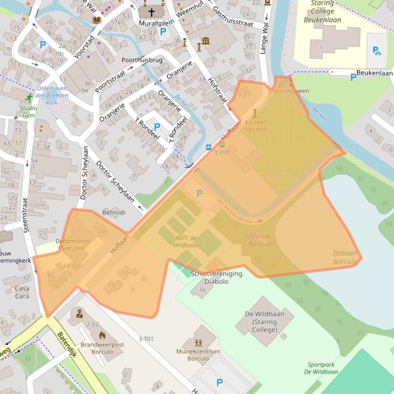 Kaart van postcodegebied 7271BR.