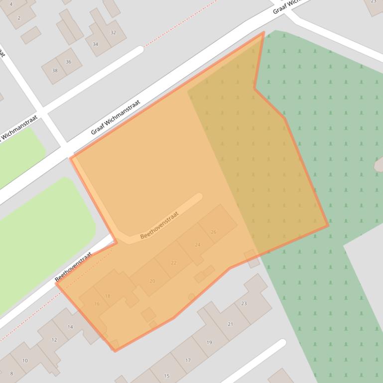 Kaart van postcodegebied 7271CM.