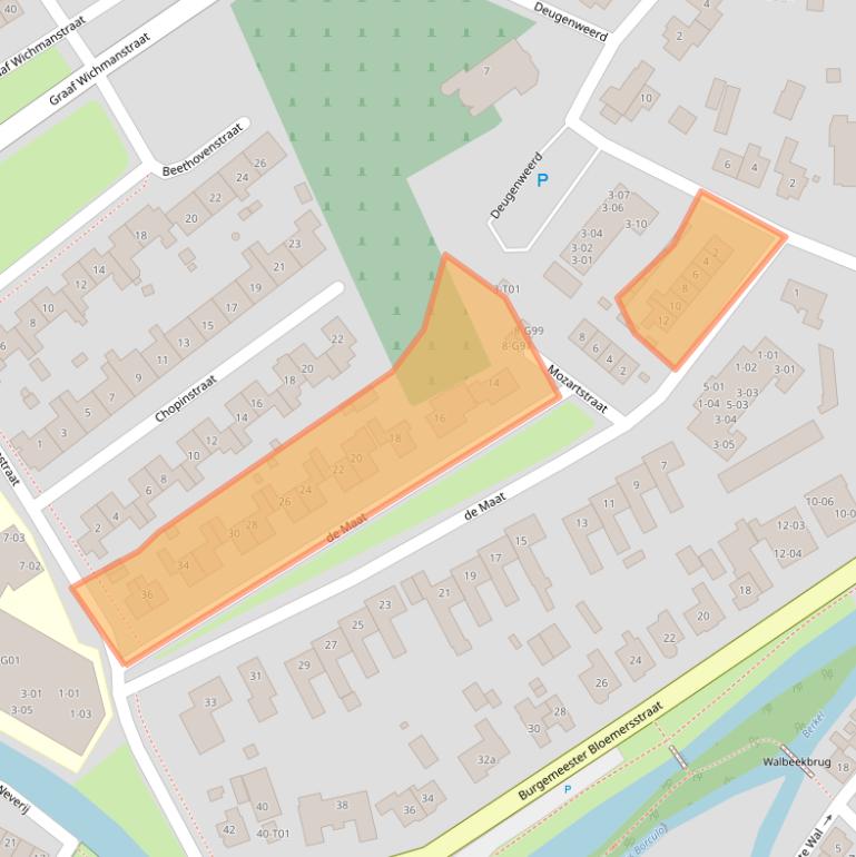 Kaart van postcodegebied 7271CS.