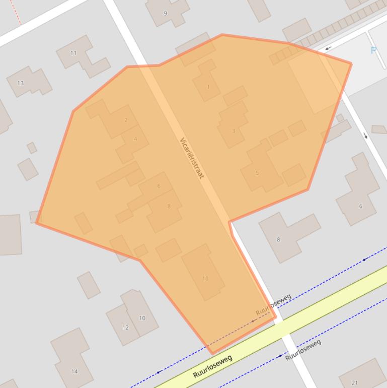 Kaart van postcodegebied 7271DR.