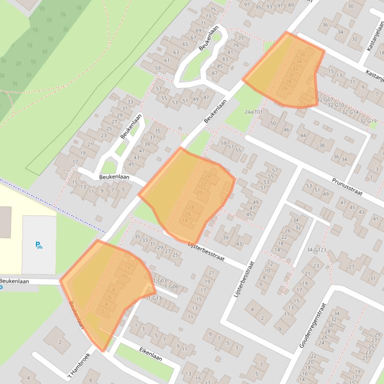 Kaart van postcodegebied 7271JH.