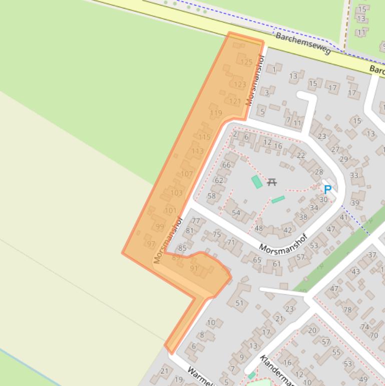 Kaart van postcodegebied 7271KC.