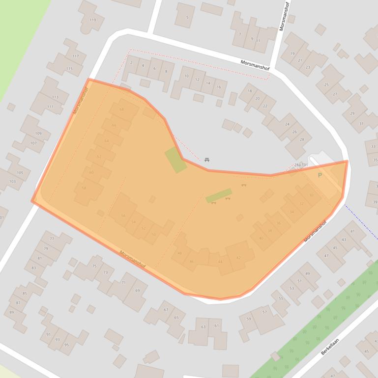 Kaart van postcodegebied 7271KE.