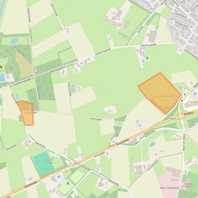 Kaart van postcodegebied 7271NX.