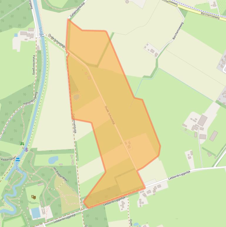 Kaart van postcodegebied 7271PE.