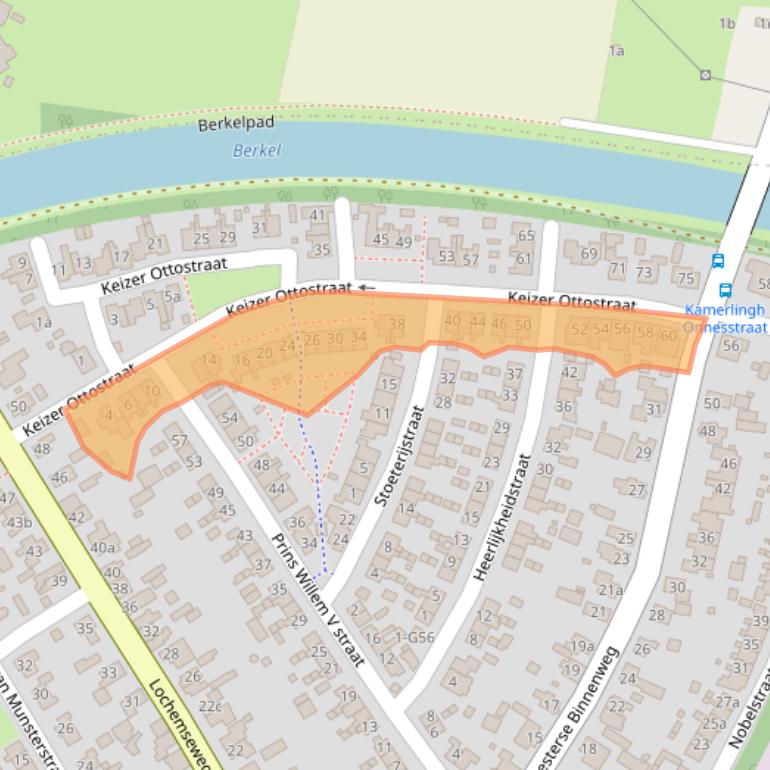 Kaart van postcodegebied 7271VP.