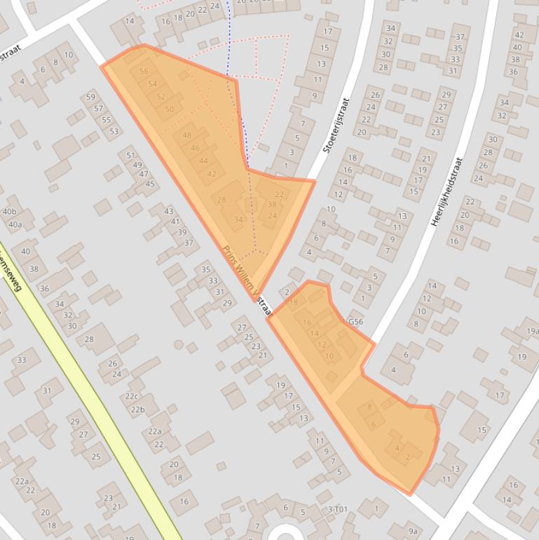 Kaart van postcodegebied 7271VT.