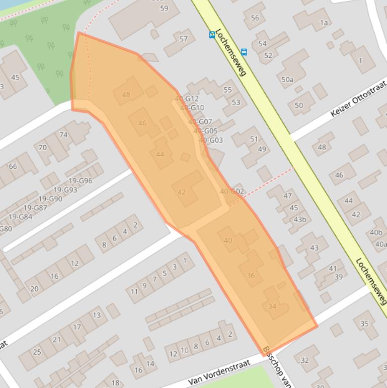 Kaart van postcodegebied 7271WV.