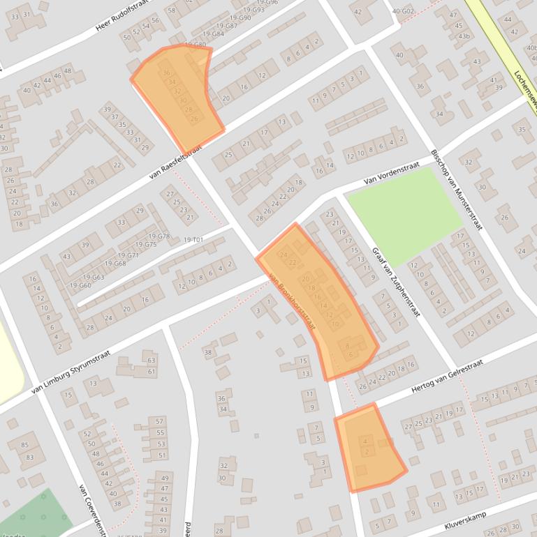 Kaart van postcodegebied 7271XL.