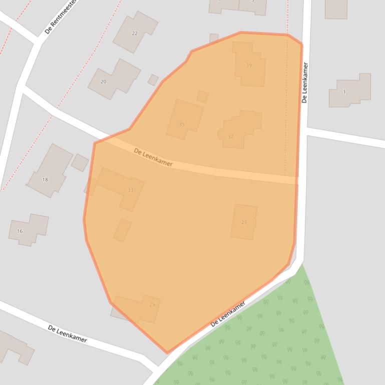 Kaart van postcodegebied 7271ZC.