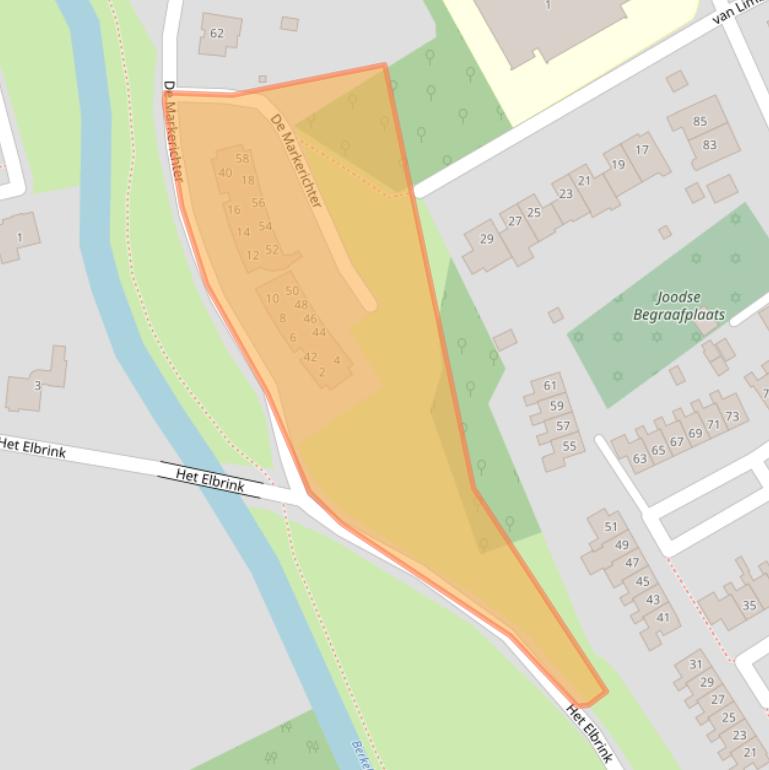 Kaart van postcodegebied 7271ZG.