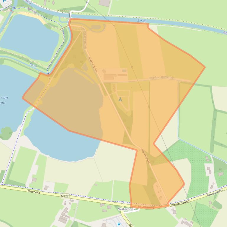 Kaart van postcodegebied 7273PB.