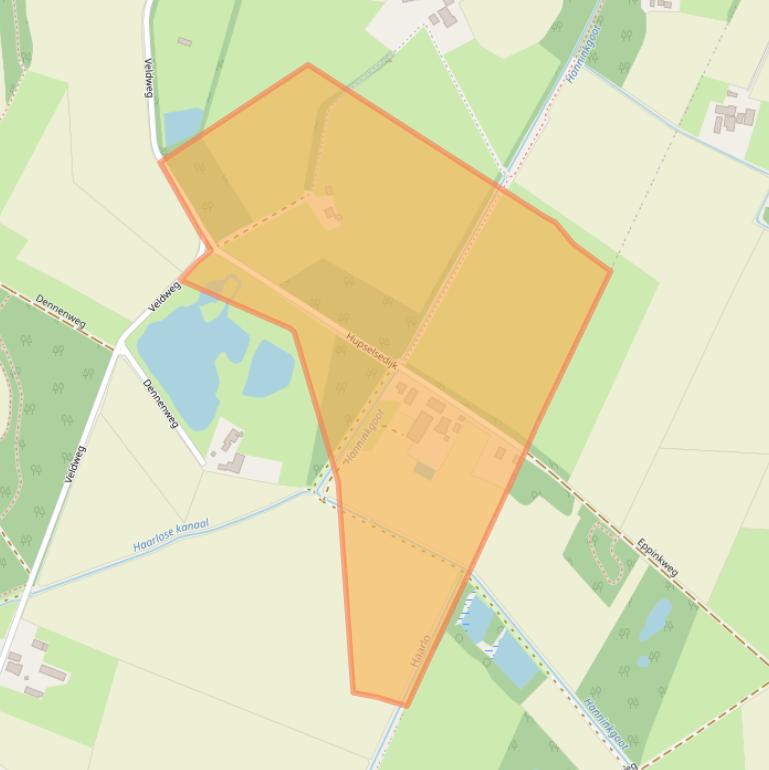 Kaart van postcodegebied 7273PN.